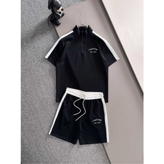 Louis Vuitton Spring/Summer New Casual Short-Sleeve Shorts Set